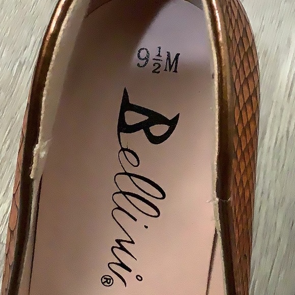 Bellini Shoes Bellini Snake Skin Platform Heels Poshmark